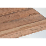 Nightstand Home ESPRIT White Natural 50 x 40,5 x 55,5 cm-2