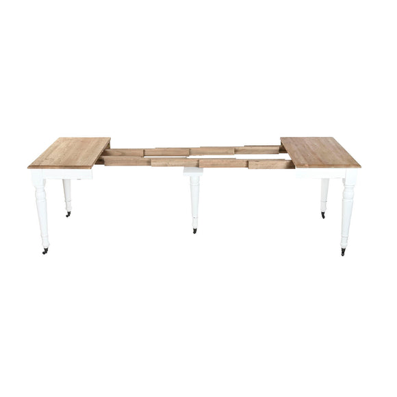 Dining Table Home ESPRIT White Fir 100 x 100 x 78 cm-10