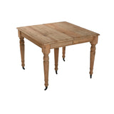 Dining Table Home ESPRIT Natural Fir 100 x 100 x 78 cm-2