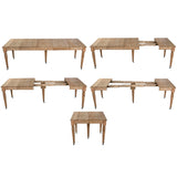 Dining Table Home ESPRIT Natural Fir 100 x 100 x 78 cm-9