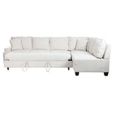 Sofabed Home ESPRIT Beige Modern 285 x 260 x 90 cm-2