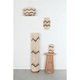 Floor Lamp Home ESPRIT Beige Bicoloured 50 W 220 V 25 x 25 x 125 cm-5