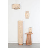 Floor Lamp Home ESPRIT Brown Black Beige 50 W 220 V 25 x 25 x 125 cm-5