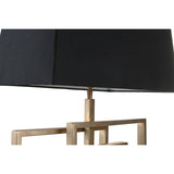 Desk lamp Home ESPRIT Black Golden 50 W 220 V-4