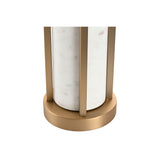Desk lamp Home ESPRIT White Beige Golden 50 W 220 V-2