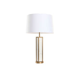 Desk lamp Home ESPRIT White Beige Golden 50 W 220 V-0