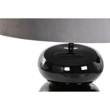 Desk lamp Home ESPRIT Black Grey 50 W 220 V-2