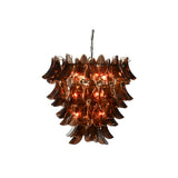 Ceiling Light Home ESPRIT Brown Silver Crystal Steel 25 W 80 x 80 x 80 cm-7