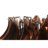 Ceiling Light Home ESPRIT Brown Silver Crystal Steel 25 W 80 x 80 x 80 cm-4