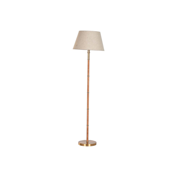 Floor Lamp Home ESPRIT Beige Golden Natural 50 W 220 V 42 x 42 x 154 cm-0
