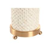 Desk lamp Home ESPRIT White 50 W 220 V-2