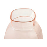 Vase Home ESPRIT Pink Crystal Modern 23 x 23 x 44 cm-2