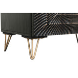 Sideboard Home ESPRIT Black Golden Metal Mango wood 81 x 45 x 75 cm-6