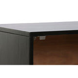 Nightstand Home ESPRIT Black Golden 50 x 40 x 50 cm-2