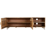 TV furniture Home ESPRIT Natural 160 x 40 x 50 cm-7