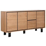 Sideboard Home ESPRIT Metal MDF Wood 160 x 38 x 80 cm-0
