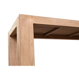 Dining Table Home ESPRIT Natural Elm wood 220 x 100 x 76 cm-2