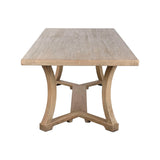 Dining Table Home ESPRIT Natural Elm wood 240 x 100 x 76 cm-6