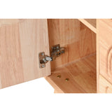 Sideboard Home ESPRIT Natural Metal Rattan Rubber wood 73,5 x 35 x 78 cm-5