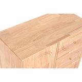 Sideboard Home ESPRIT Natural Metal Rattan Rubber wood 73,5 x 35 x 78 cm-4