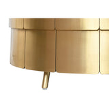 Centre Table Home ESPRIT Golden 90 x 90 x 45 cm-4
