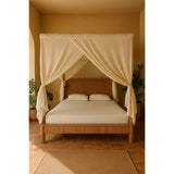 Bed Home ESPRIT 209 X 188 X 198 CM-5