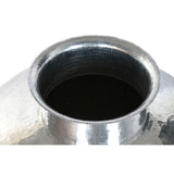 Vase Home ESPRIT Black Silver Aluminium Iron 75 x 75 x 90 cm-2