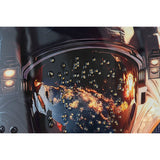 Canvas Home ESPRIT polystyrene Canvas 100 x 4 x 100 cm-2