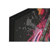 Painting Home ESPRIT Black Guitar Loft 63 x 3,7 x 93 cm (2 Units)-3