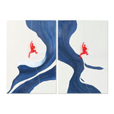 Canvas Home ESPRIT Resin Canvas 80 x 3,5 x 120 cm-0