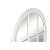 Wall mirror Home ESPRIT White Window 80 x 4 x 140 cm-3