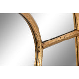 Wall mirror Home ESPRIT White Golden Window 68 x 4 x 128 cm-2