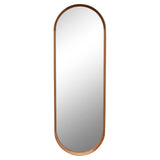 Wall mirror Home ESPRIT Natural Urban 54 x 5 x 160 cm-0