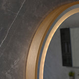 Dressing Mirror Home ESPRIT Black Aluminium 60 x 0,5 x 165 cm-2