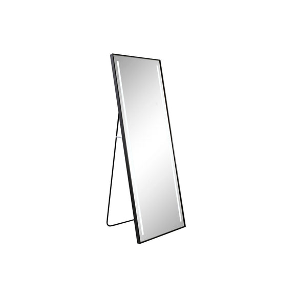 Dressing Mirror Home ESPRIT Black Aluminium 60 x 0,5 x 165 cm-0