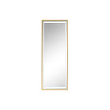 Dressing Mirror Home ESPRIT Golden Aluminium 50 x 0,5 x 150 cm-0