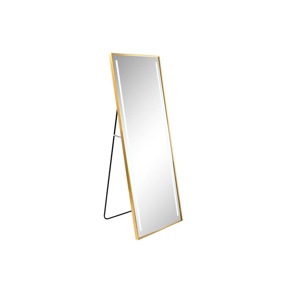 Dressing Mirror Home ESPRIT Golden Aluminium 60 x 5 x 165 cm-0