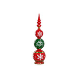 Christmas bauble Home ESPRIT Red Green-4