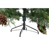 Christmas Tree Home ESPRIT Red Green PVC 120 x 120 x 210 cm-4