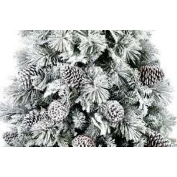 Christmas Tree Home ESPRIT White PVC Snowfall-0