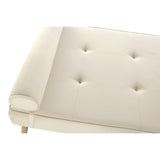 Divan Home ESPRIT Cream Metal 184 x 76 x 62 cm-4