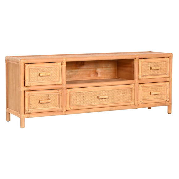 TV furniture Home ESPRIT Light brown 120 x 30 x 45 cm-0