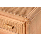 TV furniture Home ESPRIT Light brown 120 x 30 x 45 cm-2