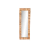 Wall mirror Home ESPRIT Natural Modern 60 X 4 X 172 CM-0