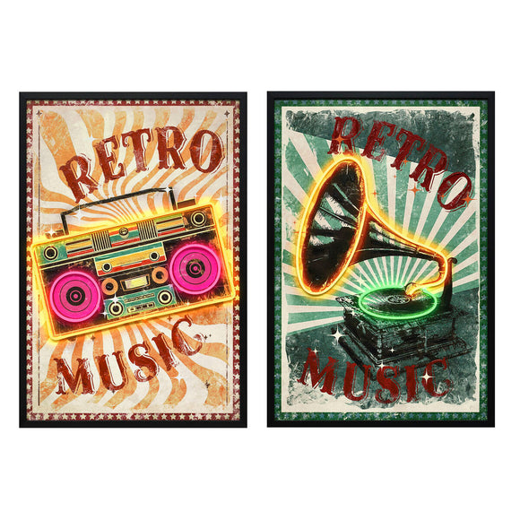 Canvas Home ESPRIT polystyrene Canvas 63 x 3 x 93 cm-0