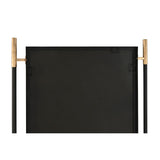 Wall mirror Home ESPRIT Black Golden Modern-2