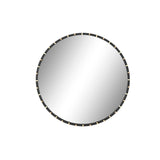 Wall mirror Home ESPRIT Black Golden Modern 90 x 3,5 x 90 cm-1