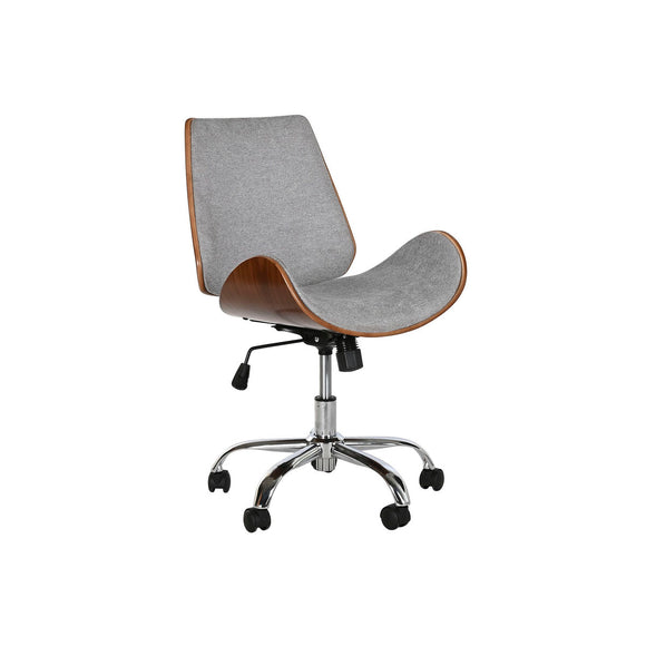Office Chair Home ESPRIT Brown Grey Silver-0