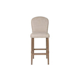 Stool Home ESPRIT White Leather-0