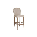 Stool Home ESPRIT White Leather-1